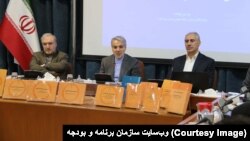 رونمایی از لایحه بودجه سال ۱۳۹۸ در سازمان برنامه و بودجه، پانزدهم آذرماه ۹۷
