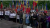 La Chișinău a avut loc un nou protest împotriva schimbării sistemului electoral. Organizatorii estimează participarea la câteva mii (VIDEO)