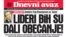 Naslovnica lista "Dnevni avaz"