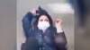 CCTV Video Shows Woman Kicked And Beaten By Iranian Security Forces GRAB