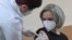 Montenegro - Vaccination with vaccine against coronavirus Covid-19, minister of health Jelena Borovinic got vaccine, Podgorica, 23Feb2021