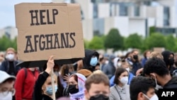 په جرمني کې د افغانان د ملاتړ لپاره مظاهره - انځور له ارشيفه 