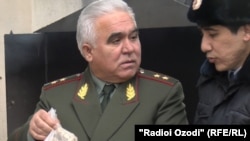 Шерхон Салимзода в бытность главой Агентства по контролю за наркотиками при президенте Таджикистана