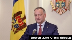 Moldovan President Igor Dodon