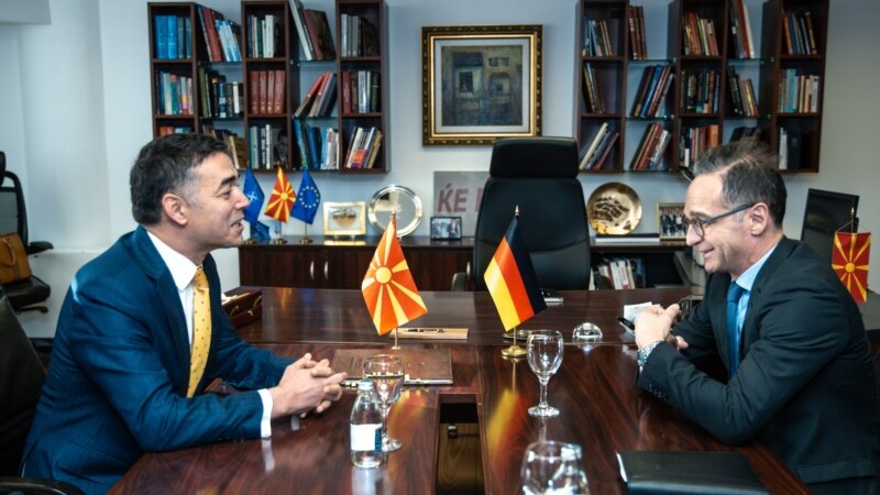 Маас: Германија продолжува да бара решение за македонско-бугарскиот спор