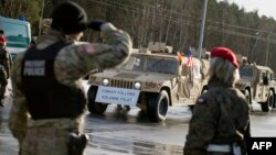 Hazırda ABŞ-ın Polşada rotasiyalı hərbi qüvvəsi var