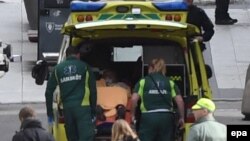 Suedia - Serviciile de urgență suedeze la atacul din aprilie 2017 