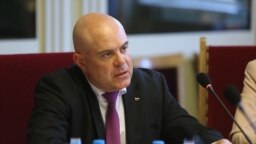 Иван Гешев на изслушване в парламента. 