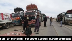 شاهراه کابل - کندهار که از غزنی میگذرد، به سبب درگیری های تازه، مسدود شده است