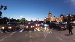 Protestat në Beograd.