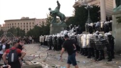 Belgrade Protesters Storm Serbian Parliament, Clash With Police