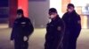 Poliția patrulând prin cartierul Facultatea din Sofia