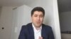 Tajik opposition activist Sharofiddin Gadoev said in a video statement that he was abducted in Moscow by Tajik government officials. (screen grab)