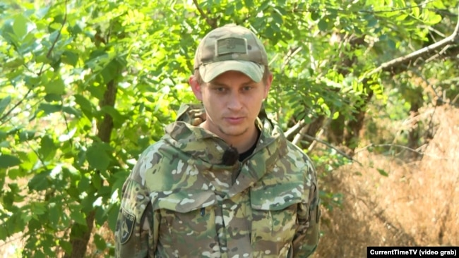 Военнослужащий 118-й бригады ВСУ Виктор