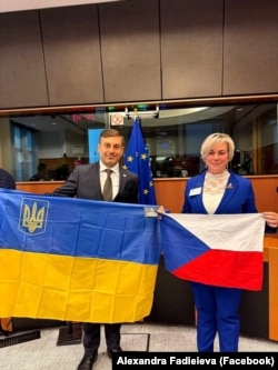 Дмитро Лубінець та Олександра Фадєєва