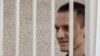 Mikalay Dzyadok appears in a Minsk court in June.