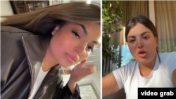 ნინო ონიანის ფოტო მისი Tik-Tok ვიდეოებიდან.