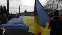 Tricolor de 100 de metri la Chișinău