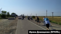 Админграница с Крымом в день парламентских выборов, 21 июля 2019 года