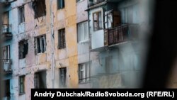 Пошкоджені будинки на околиці Авдіївки, архівне фото 