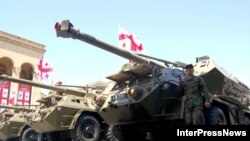 სამხედრო აღლუმი რუსთაველის გამზირზე