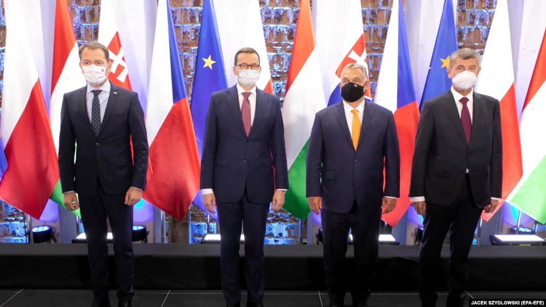 Premijeri zemalja članica Višehradske grupe