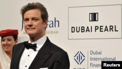 کالین فرث، بازیگر نام‌آور بریتانیایی در جشنواره بین‌المللی فیلم دبی