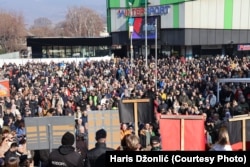 Protest u Zenici 9. februara 2025.