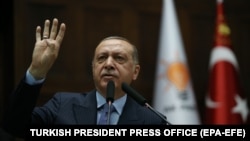 Turkish President Recep Tayyip Erdogan (file photo)