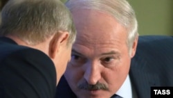 Lukashenka dhe Putin - foto arkivi