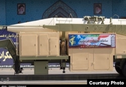 A Khorramshahr ballistic missile (file photo)
