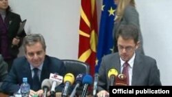 Македонија ќе ја продлабочува соработката со ЕИБ. Од средбата меѓу потпретседателот на ЕИБ Сканапиеко и министерот за финансии Ставревски 