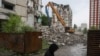 Наслідки однієї з попередніх атак у Харкові, травень 2025 року