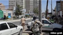 عکس آرشیوی از یک درگیری مسلحانه در زاهدان، ۱۴۰۴