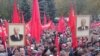 7 noiembrie 2001, miting al PCRM de ziua revoluţiei socialiste