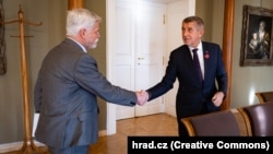 Петр Павел (слева) и Андрей Бабиш