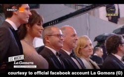 Realizatorul Corneliu Porumboiu, la premiera filmului „La Gomera”,Cannes, 18 mai 2019