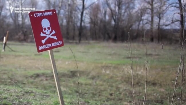A Ukrainian Village Between Front Lines And Minefields