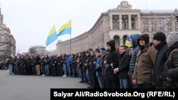 La Marşul demnităţii de la Kiev, 22 februarie 2015