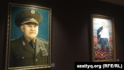 Нұрсұлтан Назарбаев музейіндегі экспозиция. Нұр-Сұлтан, 6 қазан 2020 жыл.