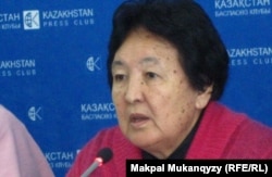 Профессор Күләш Құрманова. Алматы, 18 қазан 2011 жыл.