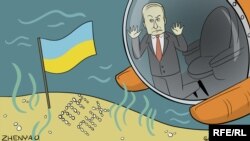 Политическая карикатура Евгении Олийнык