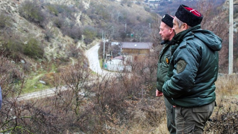 В Крыму казаки следят за соблюдением режима самоизоляции (+видео)