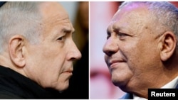 Kryeministri izraelit, Benjamin Netanyahu, dhe ish-shefi i ushtrisë, Gadi Eisenkot. 