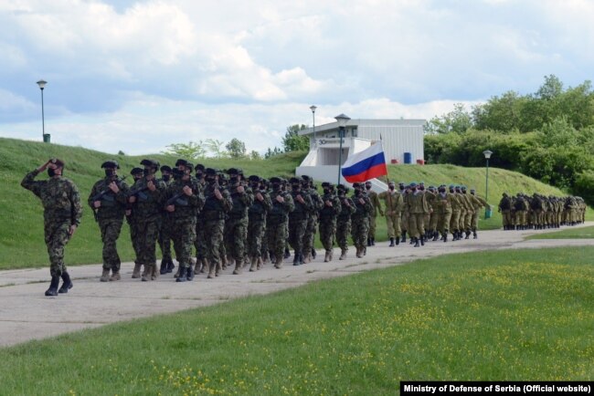 Zajedničkoj rusko-srpska antiteroristička vežba koja se održava od 20. do 25. maja u Srbiji