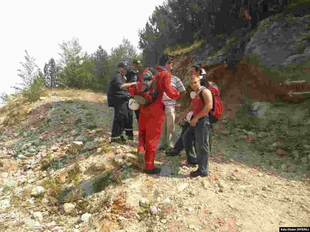 Bosnia-Herzegovina - Fire, Ruiste, Mostar, 24Aug2012.