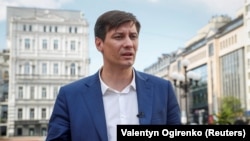 Dmitry Gudkov in Kyiv in 2021