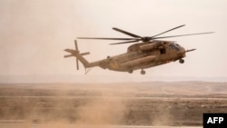 ისრაელის არმიის სამხედრო ვერტმფრენი CH-53K.