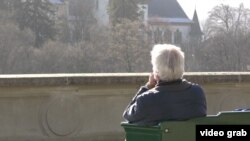 Пожилой мужчина в Берне