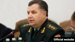 Defense Minister Stepan Poltorak